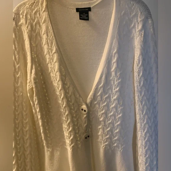 Calvin Klein button cardigan - Picture 5 of 5